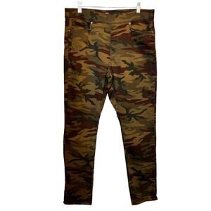 Levi's Camo Print Denim Pull On Skinny Leggings Pants 14